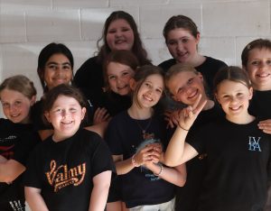 Valmy Academy students in uniform