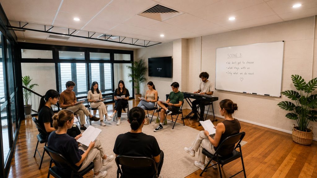 Rehearsal Creative meeting studio space Brisbane
