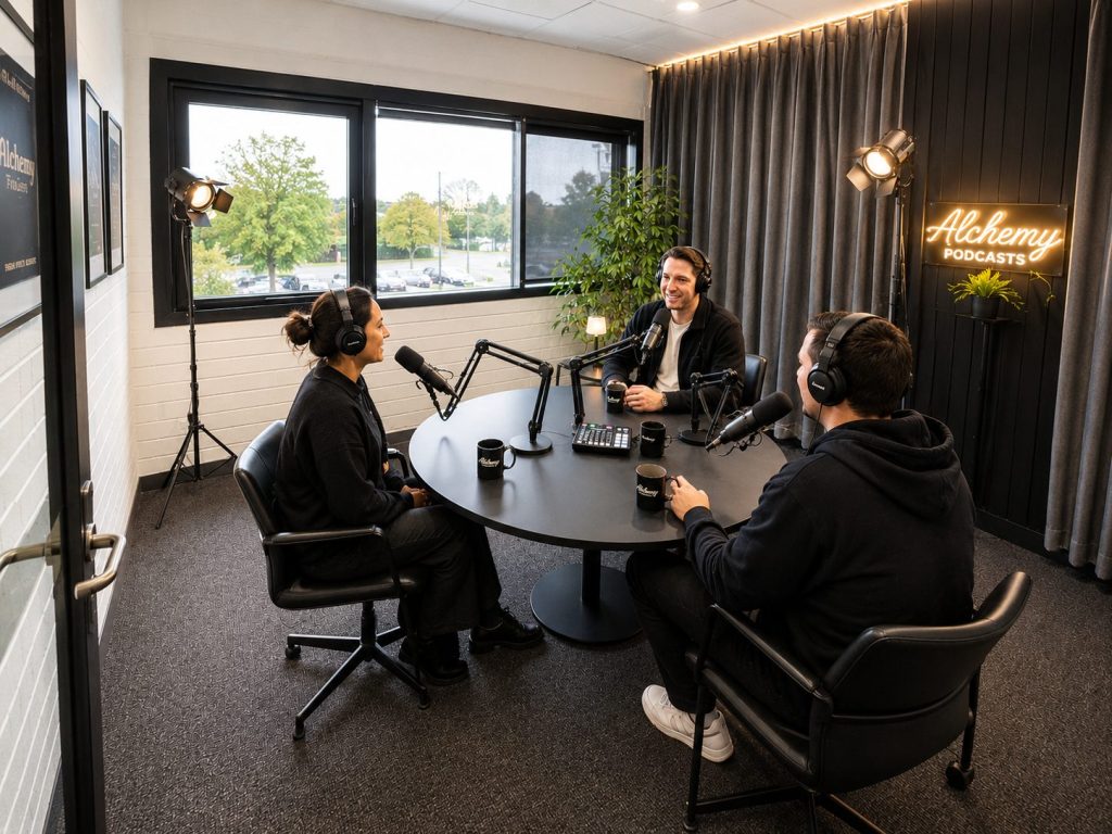 Podcast Studio HIre Brisbane